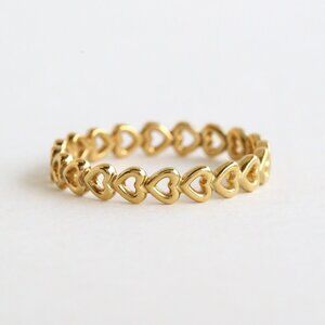 Pandora SHINE Linked Love Ring